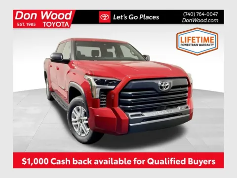 Red 2026 Toyota Tundra SR5 for sale in Athens, OH