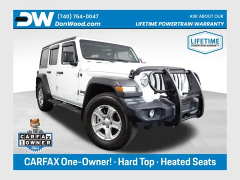 White 2023 Jeep Wrangler Sport S for sale in Athens, OH