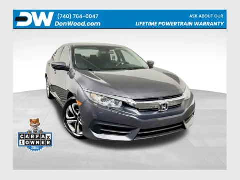 Gray 2018 Honda Civic LX for sale in Athens, OH