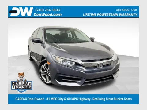 Gray 2018 Honda Civic LX for sale in Athens, OH