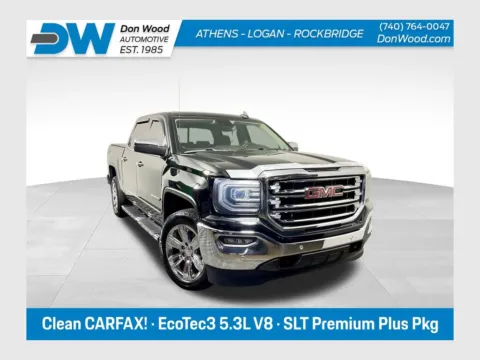 Black 2018 GMC Sierra 1500 SLT for sale in Athens, OH