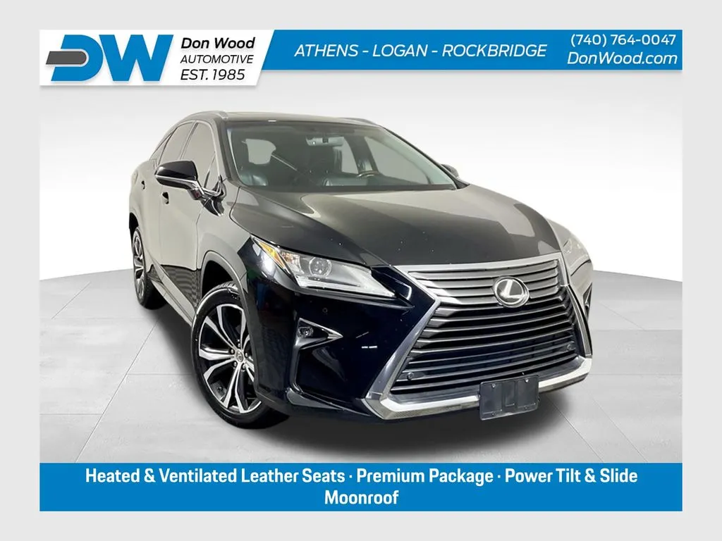 Black 2016 Lexus RX 350 for sale in Athens, OH
