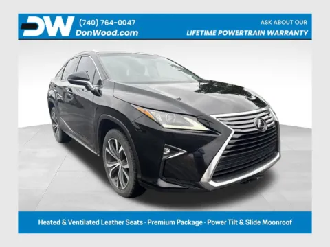 Black 2016 Lexus RX 350 for sale in Athens, OH