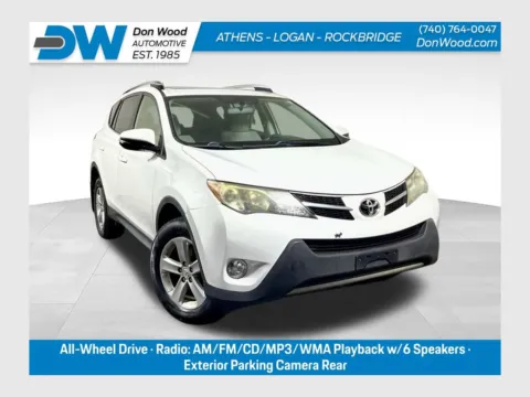 White 2013 Toyota RAV4 XLE for sale in Athens, OH