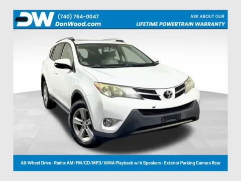 White 2013 Toyota RAV4 XLE for sale in Athens, OH