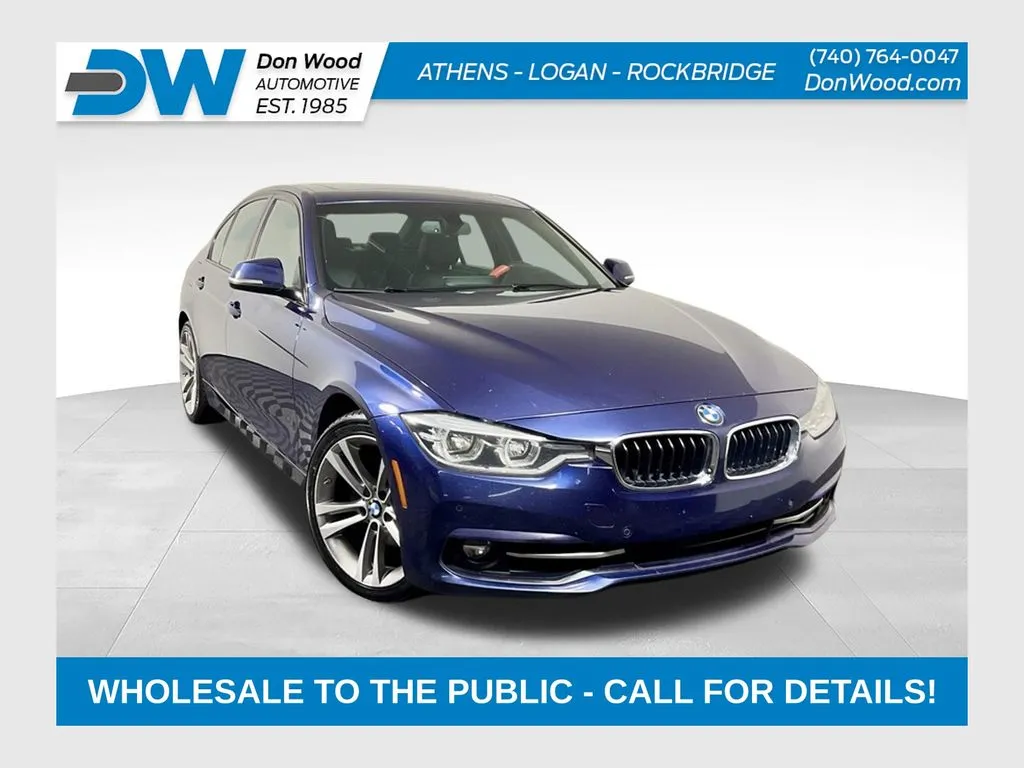 Blue 2016 BMW 3 Series 328i xDrive for sale in Athens, OH