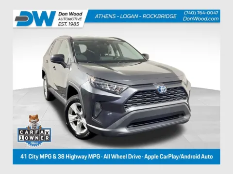 Gray 2021 Toyota RAV4 Hybrid LE for sale in Athens, OH