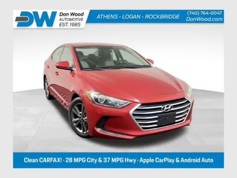 Red 2018 Hyundai Elantra SEL for sale in Athens, OH