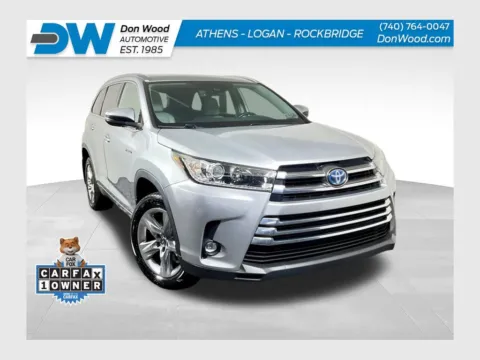 Silver 2019 Toyota Highlander Hybrid Limited for sale in Athens, OH