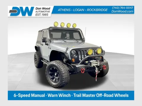 Silver 2013 Jeep Wrangler Sport for sale in Athens, OH
