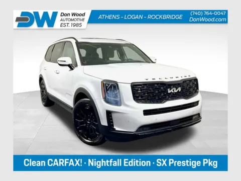 White 2022 Kia Telluride SX for sale in Athens, OH