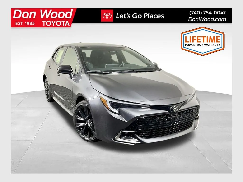 Gray 2026 Toyota Corolla Hatchback XSE for sale in Athens, OH