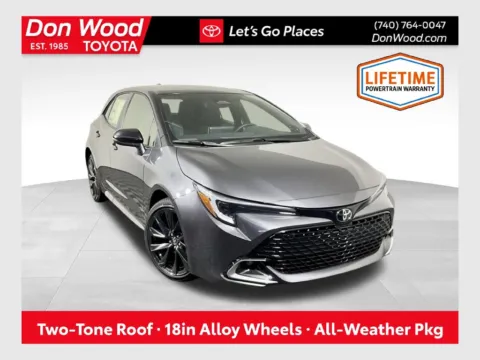 Gray 2026 Toyota Corolla Hatchback XSE for sale in Athens, OH