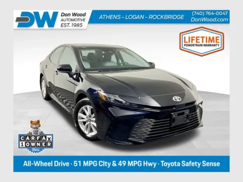 Black 2025 Toyota Camry LE for sale in Athens, OH