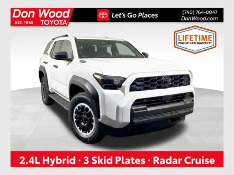 White 2026 Toyota 4Runner i-FORCE MAX Hybrid TRD Off Road for sale in Athens, OH