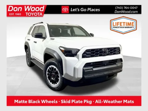 White 2026 Toyota 4Runner i-FORCE MAX Hybrid TRD Off Road for sale in Athens, OH