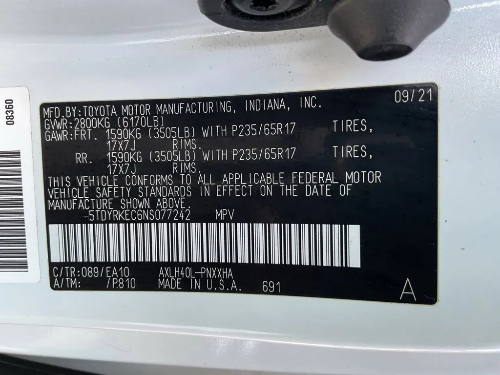 Toyota Sienna photo 44