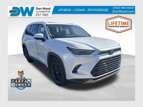 White 2025 Toyota Grand Highlander Hybrid Limited for sale in Athens, OH