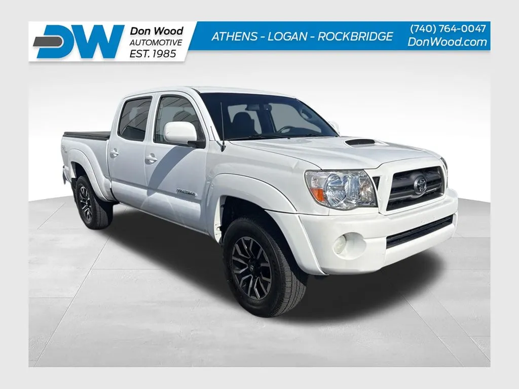 White 2010 Toyota Tacoma PreRunner for sale in Athens, OH