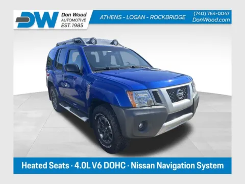 Blue 2015 Nissan Xterra PRO-4X for sale in Athens, OH