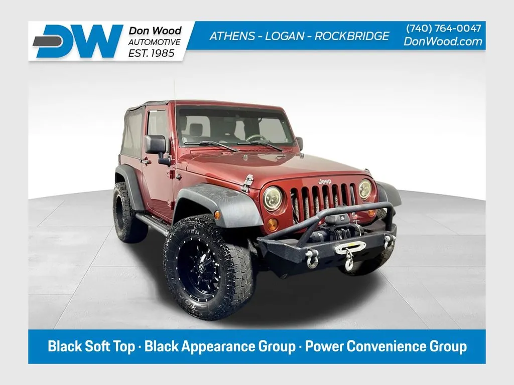 Red 2010 Jeep Wrangler Sport for sale in Athens, OH