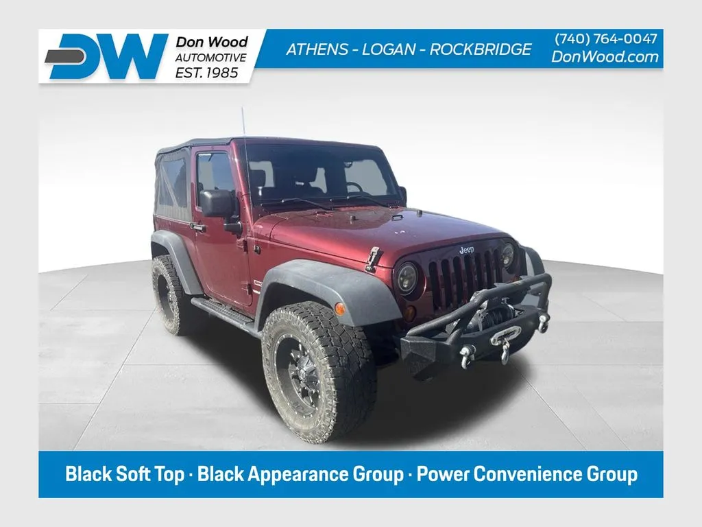 Red 2010 Jeep Wrangler Sport for sale in Athens, OH
