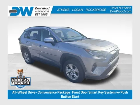 Silver 2021 Toyota RAV4 XLE for sale in Athens, OH