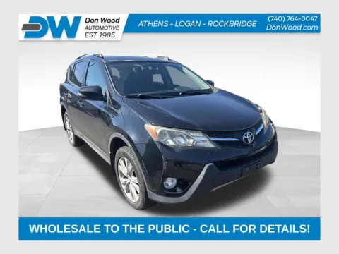 Black 2015 Toyota RAV4 Limited for sale in Athens, OH