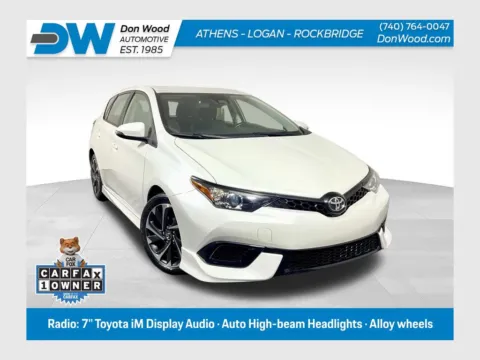 White 2017 Toyota Corolla iM for sale in Athens, OH