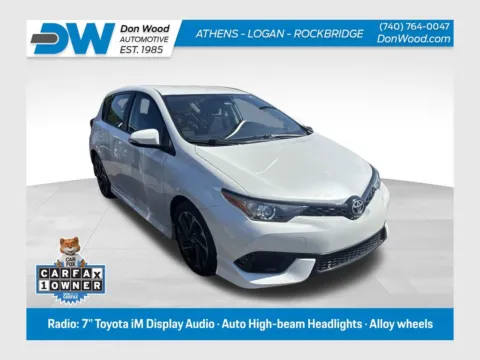 White 2017 Toyota Corolla iM for sale in Athens, OH