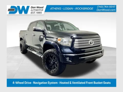 Black 2014 Toyota Tundra Platinum for sale in Athens, OH