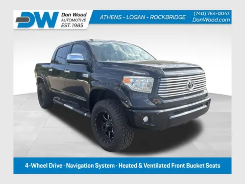 Black 2014 Toyota Tundra Platinum for sale in Athens, OH