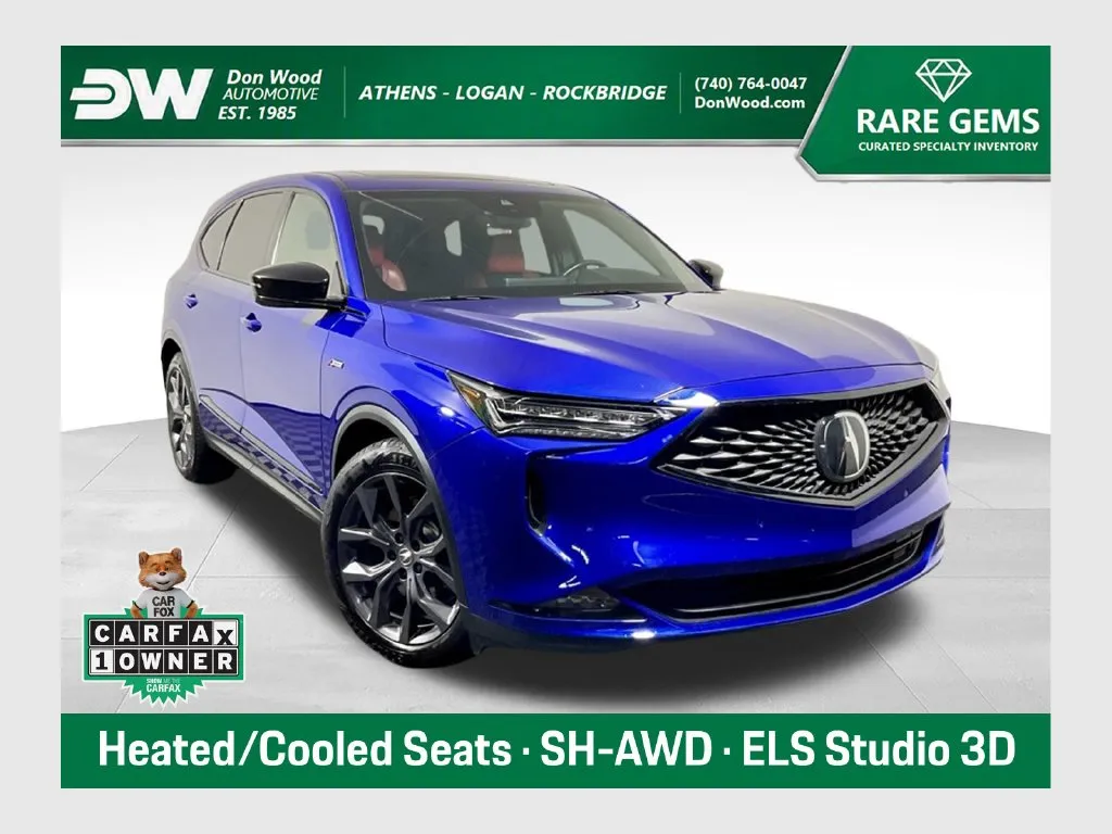 Black 2022 Acura MDX A-Spec for sale in Athens, OH