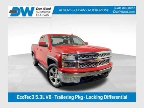 Red 2015 Chevrolet Silverado 1500 LT for sale in Athens, OH