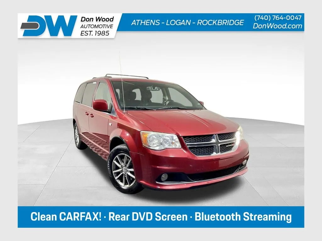 Red 2014 Dodge Grand Caravan SXT for sale in Athens, OH