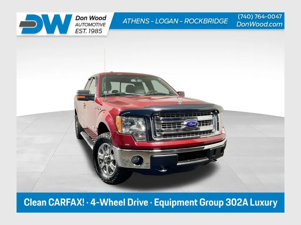 Red 2014 Ford F-150 XLT for sale in Athens, OH