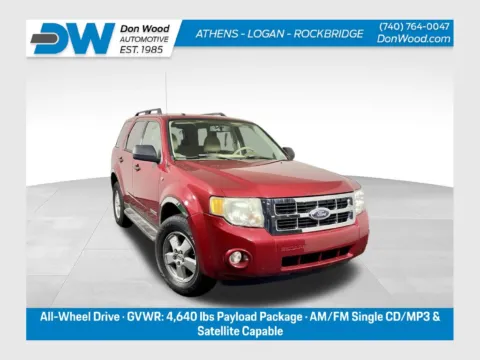 Red 2008 Ford Escape XLT for sale in Athens, OH