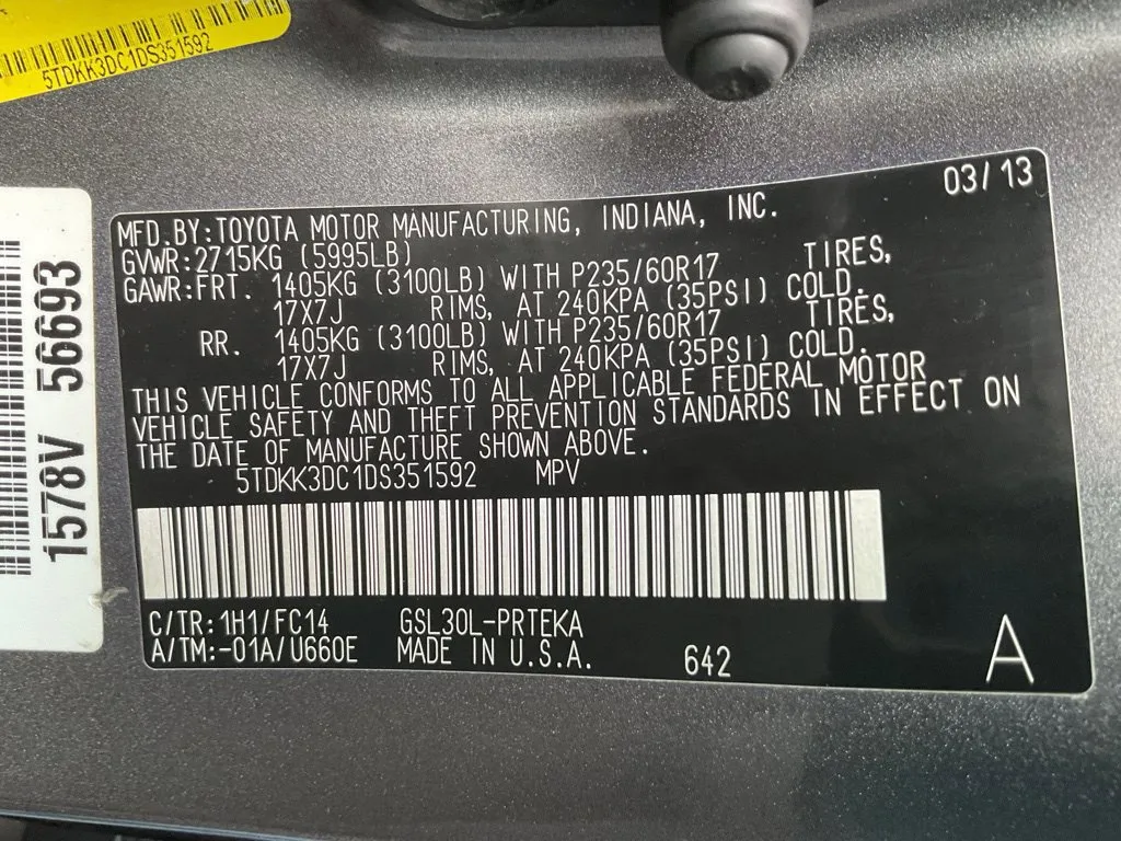 Toyota Sienna photo 38