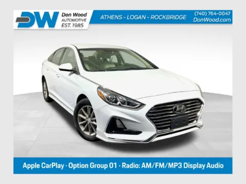 White 2019 Hyundai Sonata SE for sale in Athens, OH