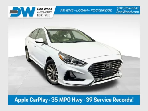 White 2019 Hyundai Sonata SE for sale in Athens, OH