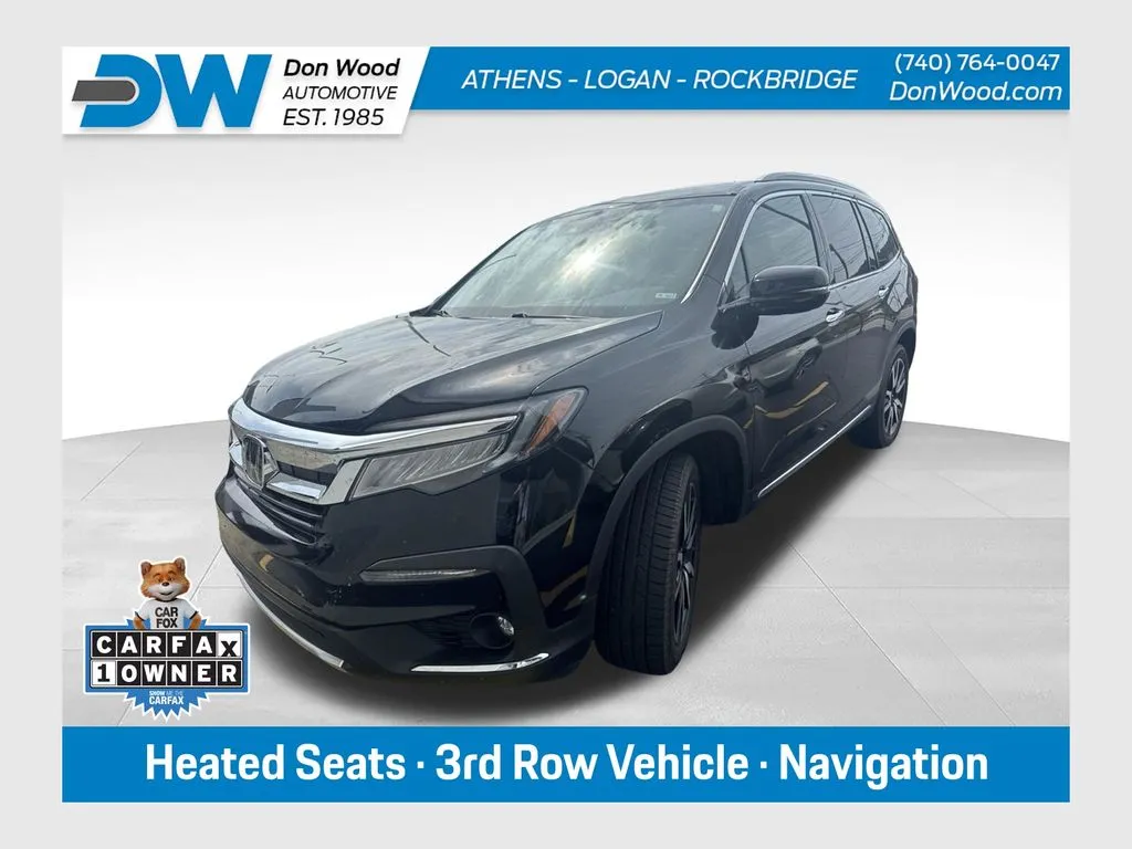 Black 2019 Honda Pilot Touring for sale in Athens, OH