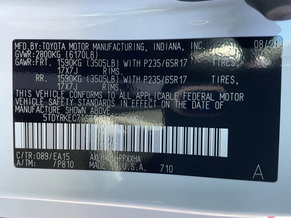 Toyota Sienna photo 44