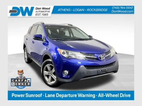 Blue 2015 Toyota RAV4 XLE for sale in Athens, OH