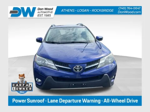 Blue 2015 Toyota RAV4 XLE for sale in Athens, OH