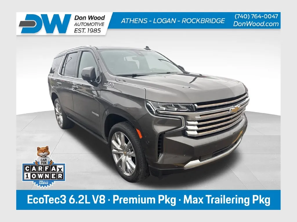 Gray 2021 Chevrolet Tahoe High Country for sale in Athens, OH