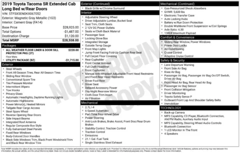 Photos of 2019 Toyota Tacoma SR for sale in Athens, OH at Don Wood Toyota