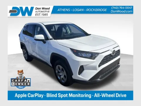 White 2022 Toyota RAV4 LE for sale in Athens, OH