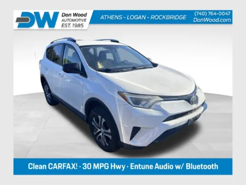 White 2018 Toyota RAV4 LE for sale in Athens, OH