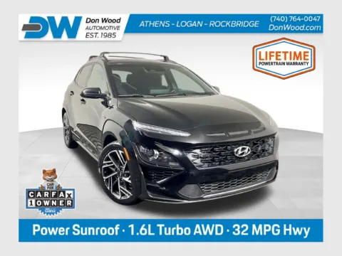 Black 2023 Hyundai Kona N Line for sale in Athens, OH