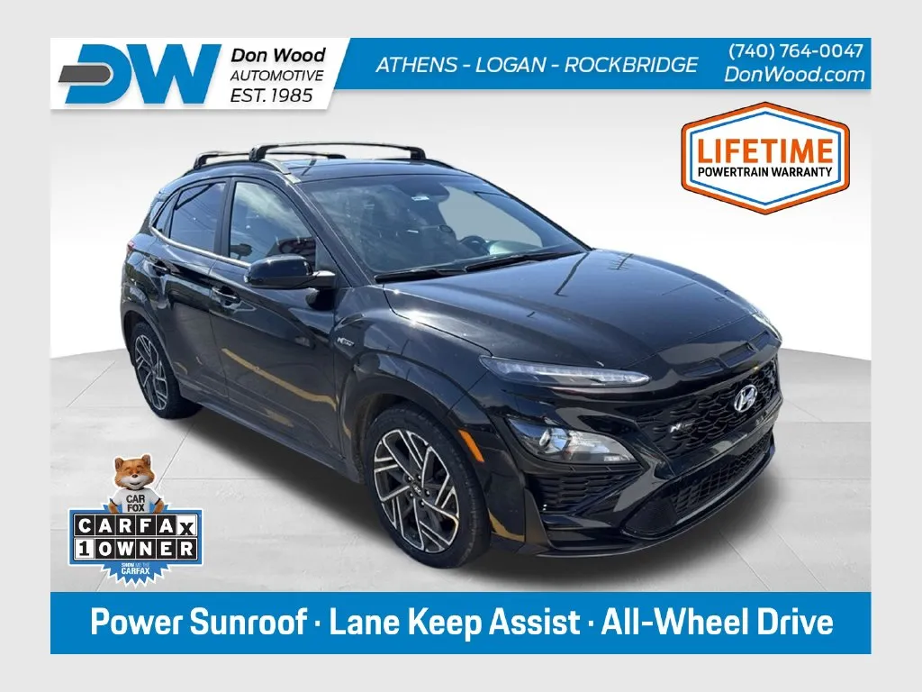 Black 2023 Hyundai Kona N Line for sale in Athens, OH